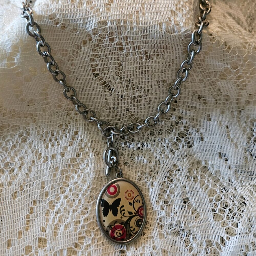 Butterfly Pendant Necklace